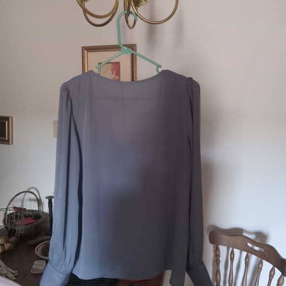 CHIC Gray Express Pre-owned Polyester Blouse - Picture 7 of 7